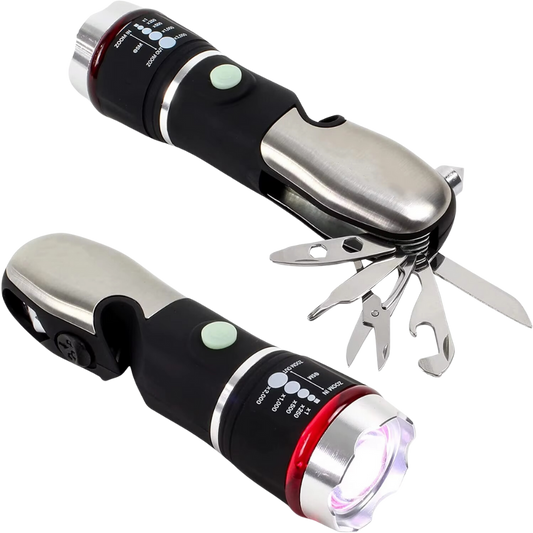 LED Flashlight Multi-Functional Tool